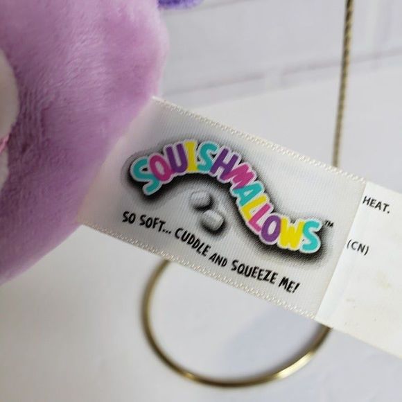 Squishmallows 2020 Purple Brenda Butterfly Plush Clip On 3" Stuffed Toy Keychain - Picture 3 of 9
